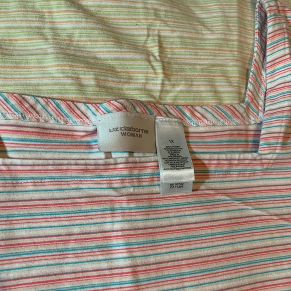 Lot of 4 XL Liz Claiborne Tank Tops 1X - Picture 2 of 7